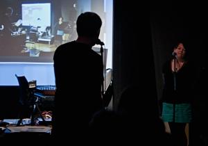 Black Bags mixed reality CD release party