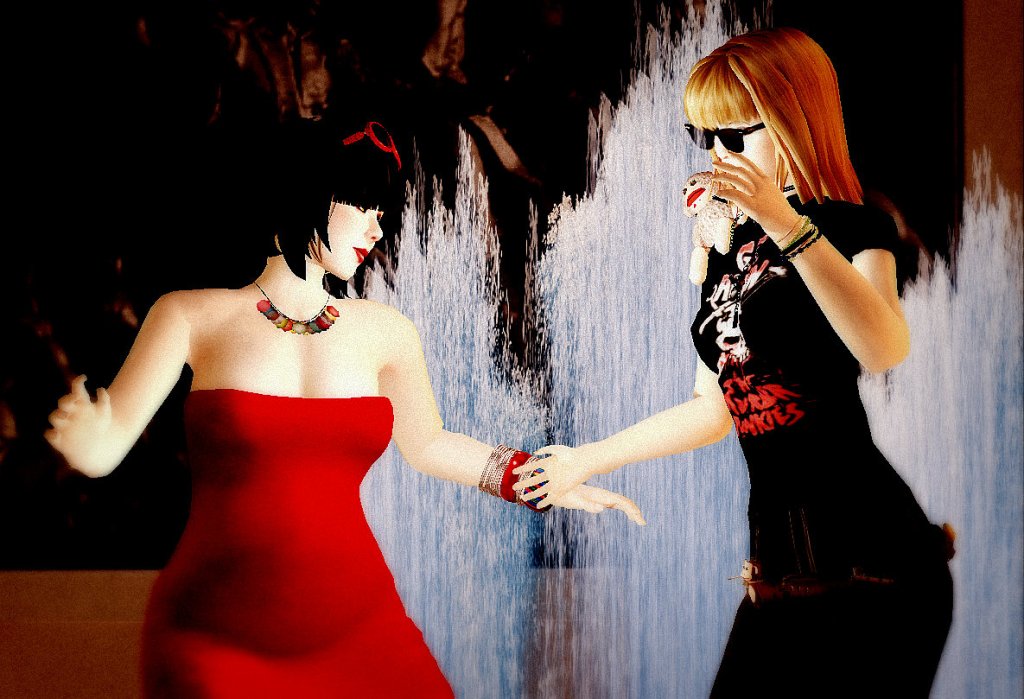 Vanessa Blaylock & Bibbe Oh dancing in "Dance Anywhere"