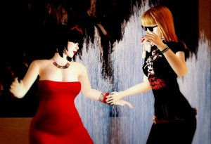 Vanessa Blaylock & Bibbe Oh dancing in "Dance Anywhere"