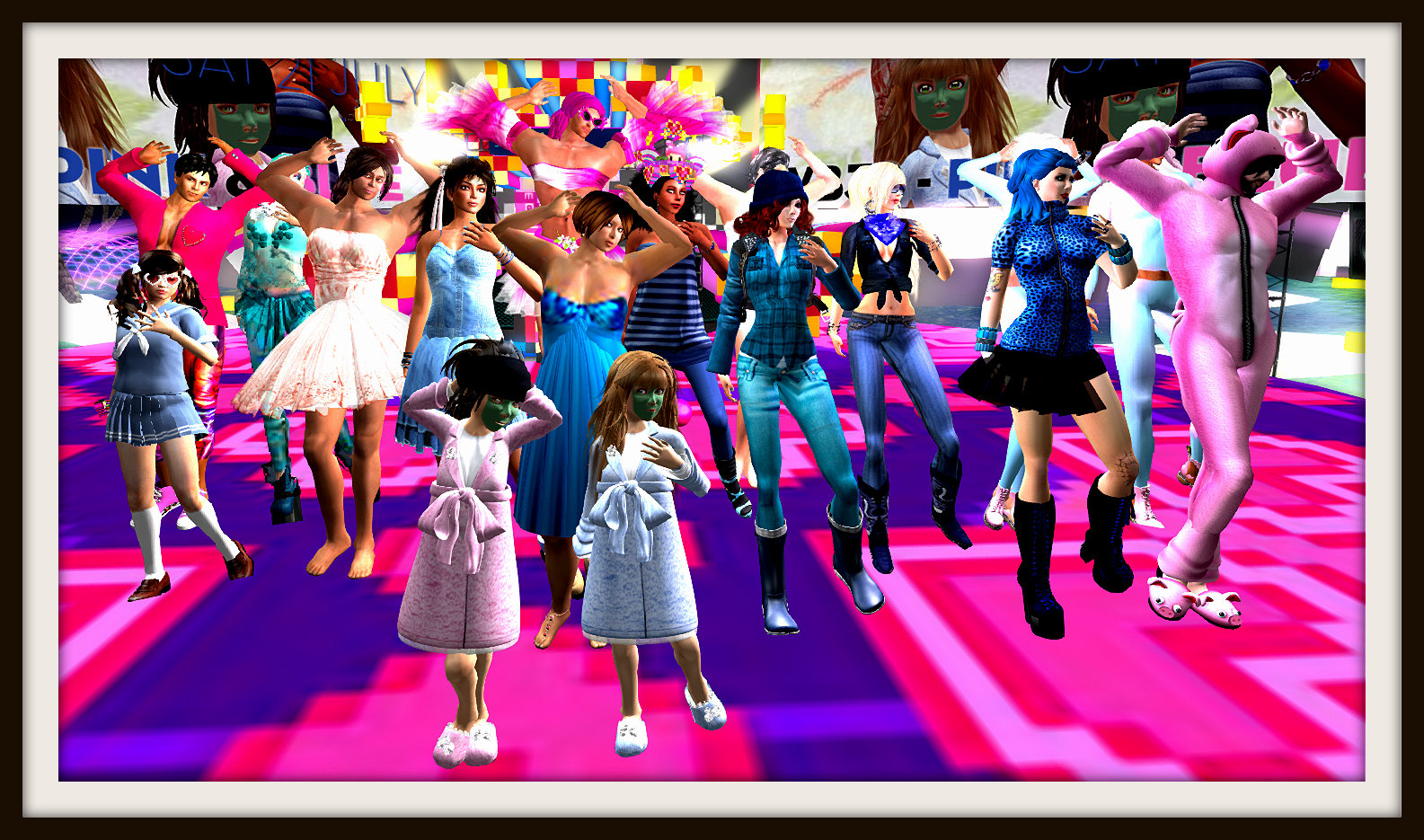 VB39 – Pink & Blue
