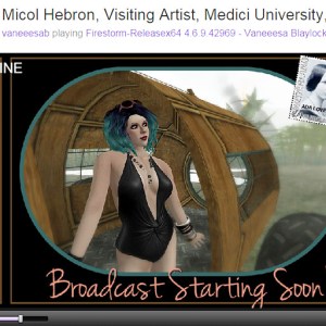 screen cap of Twitch.tv broadcast screen