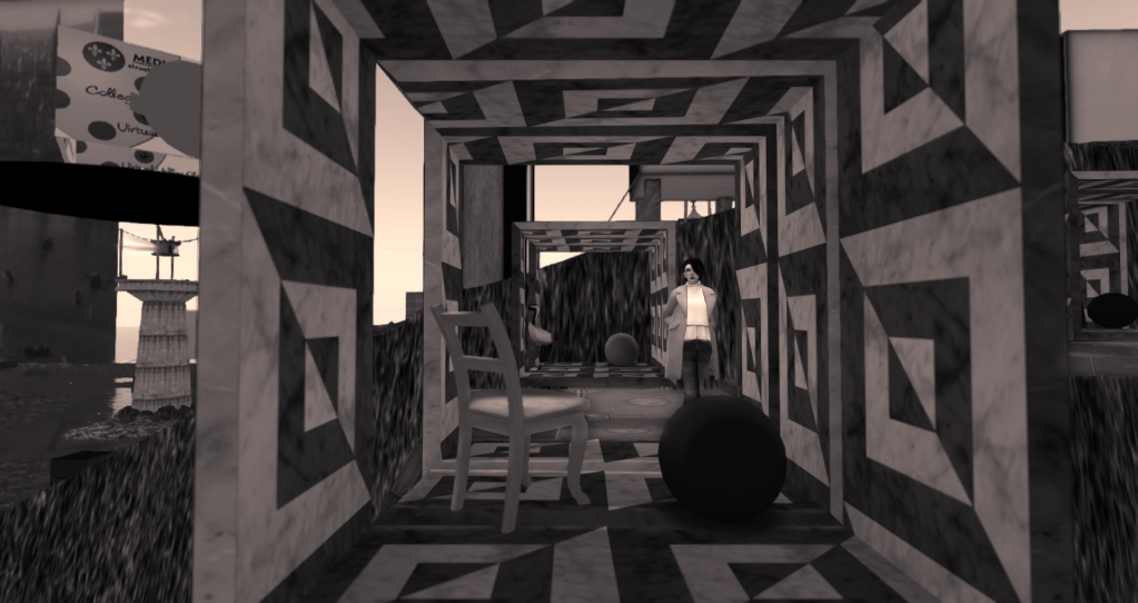 architectural experiment in a mountain gorge