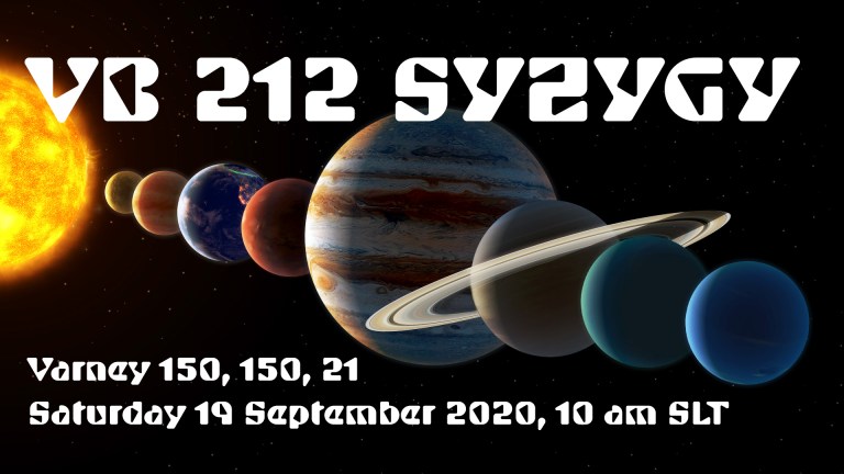 VB 212 – Syzygy